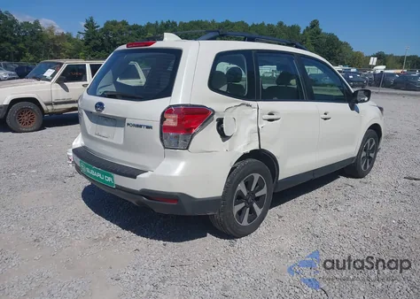 2018 Subaru Forester 2.5I from USA, damaged, VIN JF2SJABC4JH466277